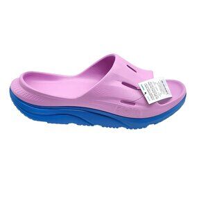 Hoka Ora Recovery Slide 3 Men Slip On Sandals Cyclamen Coastal Sky Size 10